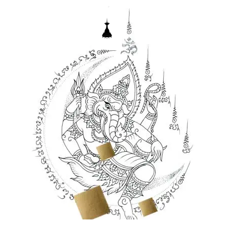 Ganesh — Yant Thần Ganesha — ยันต์พระพิฆเนศ