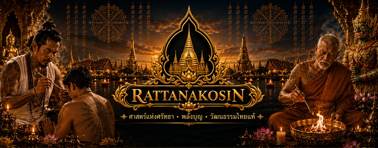 Rattanakosin — ศาสตร์แห่งศรัทธา พลังบุญ วัฒนธรรมไทยแท้