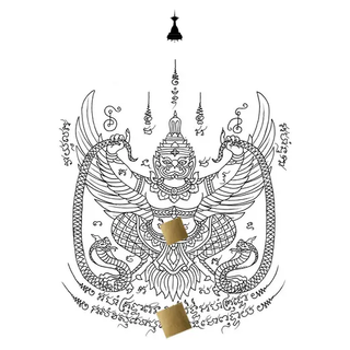 Sak Yant Khrut — Yant Chim Thần Garuda — ยันต์ครุฑ