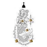 Mae Maai Ngeuak — Yant Nàng Tiên Cá